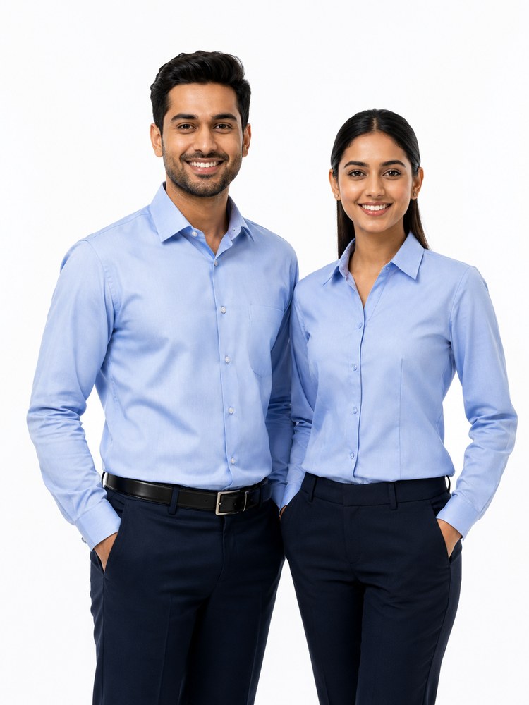 Corporate blazer & shirt set
